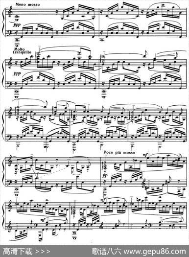 拉赫玛尼诺夫音画练习曲3EtudestableauxOp.33No.3|拉赫玛尼诺夫 - 图2 拉赫玛尼诺夫音画练习曲3EtudestableauxOp.33No.3|拉赫玛尼诺夫