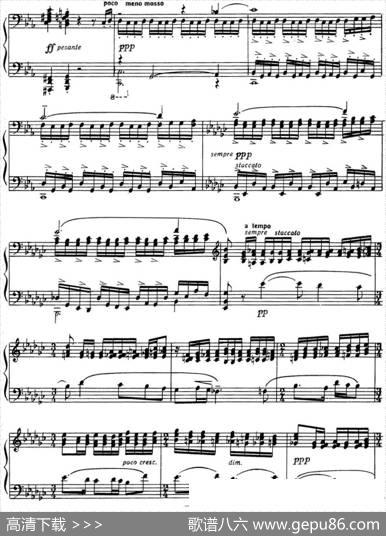 拉赫玛尼诺夫音画练习曲15或16EtudestableauxOp.39No.7|拉赫玛尼诺夫