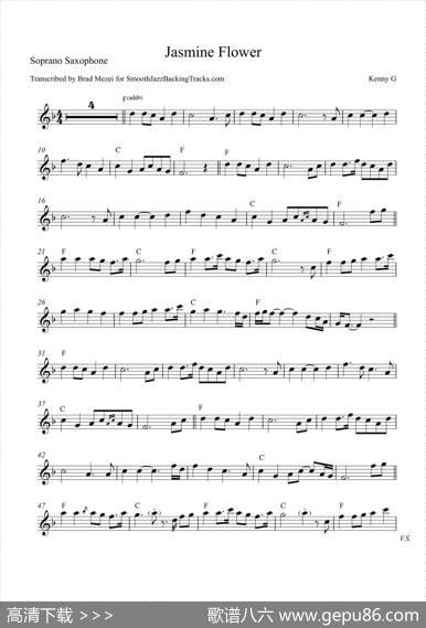 JasmineFlower（高音萨克斯）