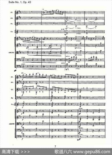 SuiteNo.1,Op.43第一套曲,Op.43第六乐章