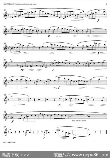 舒曼幻想曲三首Op73（Ⅰ）