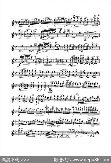 ConcertoinDMinorOp.47（小提琴分谱）|Sibelius（西贝柳斯）