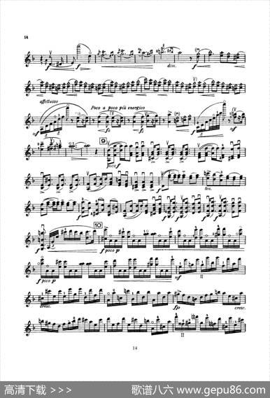 ConcertoinDMinorOp.47（小提琴分谱）|Sibelius（西贝柳斯）