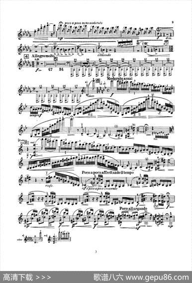 ConcertoinDMinorOp.47（小提琴分谱）|Sibelius（西贝柳斯）