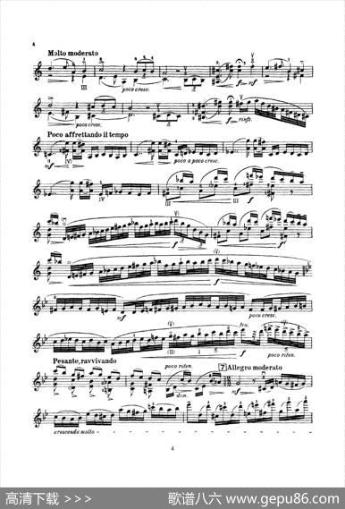 ConcertoinDMinorOp.47（小提琴分谱）|Sibelius（西贝柳斯）