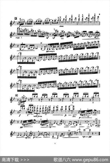 ConcertoinDMinorOp.47（小提琴分谱）|Sibelius（西贝柳斯）