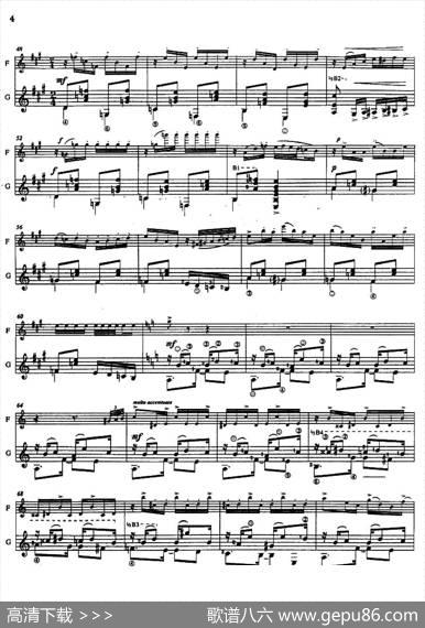 HistoireduTango:1、Bordel1900(长笛+吉他)|皮亚佐拉 - 图3 HistoireduTango:1、Bordel1900(长笛+吉他)|皮亚佐拉