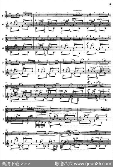 HistoireduTango:1、Bordel1900(长笛+吉他)|皮亚佐拉 - 图4 HistoireduTango:1、Bordel1900(长笛+吉他)|皮亚佐拉