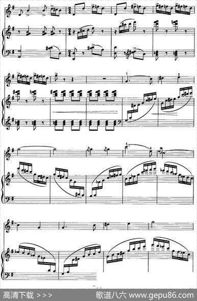 第一二胡狂想曲（二胡+钢琴伴奏）|王建民