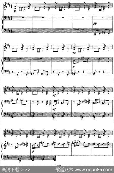 第一二胡狂想曲（二胡+钢琴伴奏）|王建民