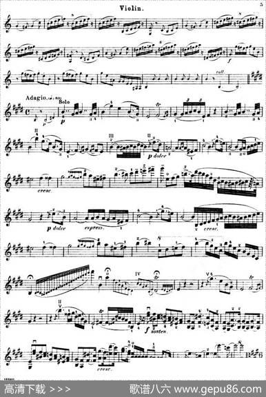 ConcertoIX.Op.104（第九小提琴协奏曲Op.104）|贝里奥