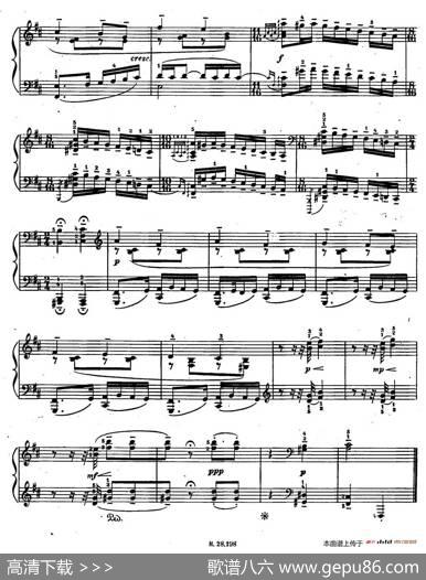 TenBagatellesOp.5（10首小品·4.b小调）|亚历山大·齐尔品（AlexanderTcherepnin）