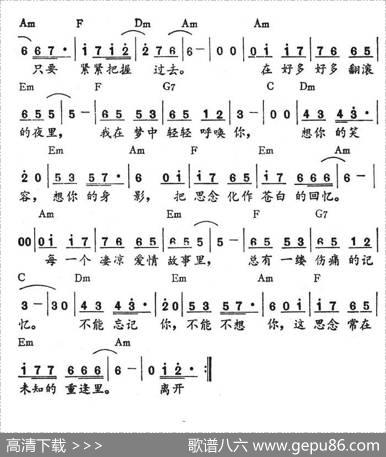 不必勉强（带和弦） - 齐秦|齐秦