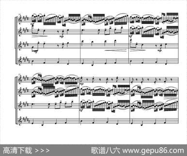 KanoninDDur（卡农四重奏）