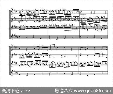 KanoninDDur（卡农四重奏）