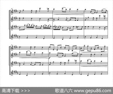 KanoninDDur（卡农四重奏）