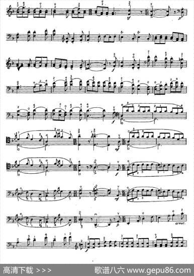 随想练习曲第十一首（大提琴）|王连四