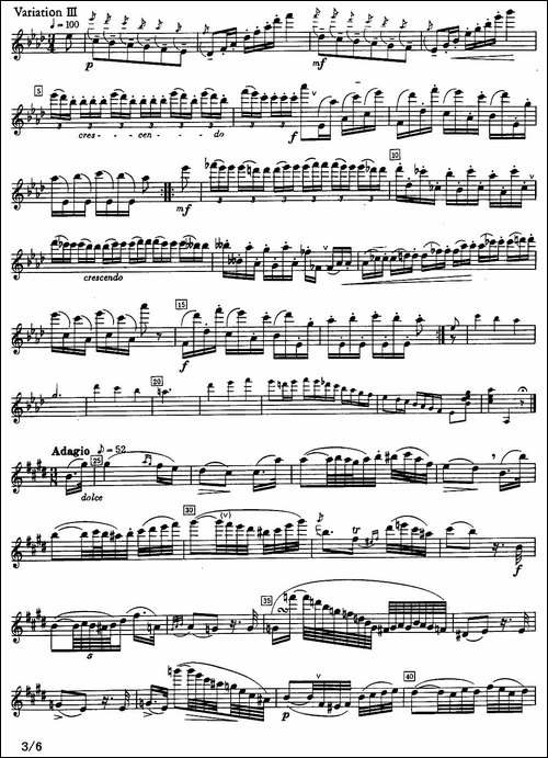 fantaisie-sur-un-air-de-Schubert-长笛五线谱|长笛谱