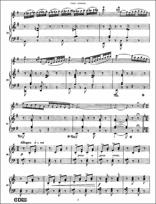 Fantaisie-Op.79-幻想曲-作品79号-长笛+钢琴伴-长笛五线谱|长笛谱