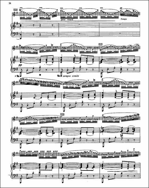 Fantaisie-Sur-Le-Freyschutz-魔弹射手幻想曲-长笛五线谱|长笛谱 - 图10 Fantaisie-Sur-Le-Freyschutz-魔弹射手幻想曲-长笛五线谱|长笛谱