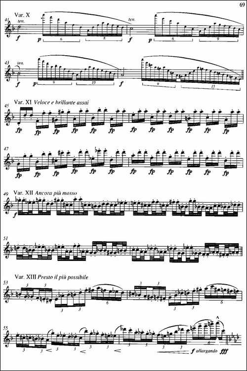 第二单元-中高级练习：节奏练习-乐曲：夏空舞曲-长笛五线谱|长笛谱