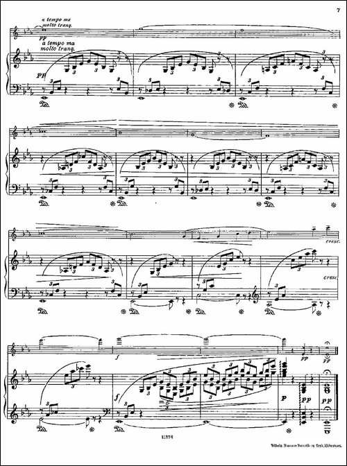 Le-Calme-Op.57-No.1-长笛+钢琴伴奏-长笛五线谱|长笛谱