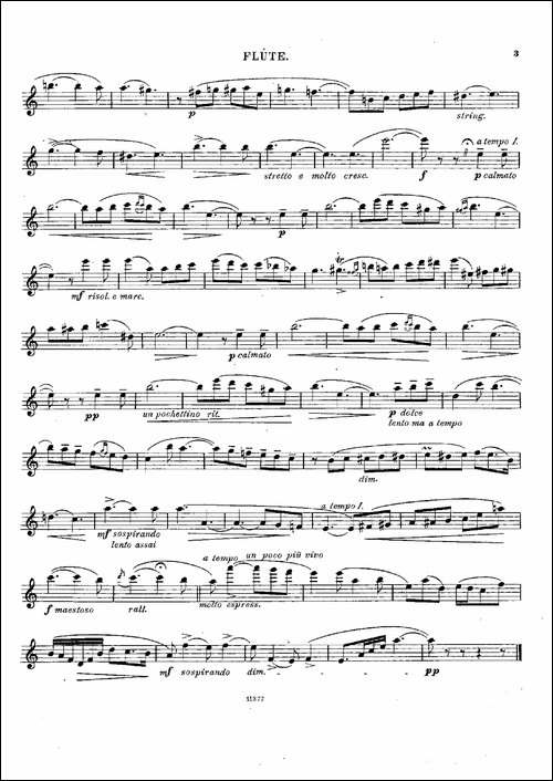 Serenade-melancolique-Op.57-No.2-长笛五线谱|长笛谱