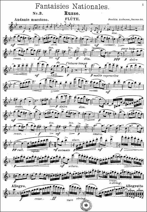 Fantaisies-nationales.-Russe.--Op.59-No.3-长笛五线谱|长笛谱