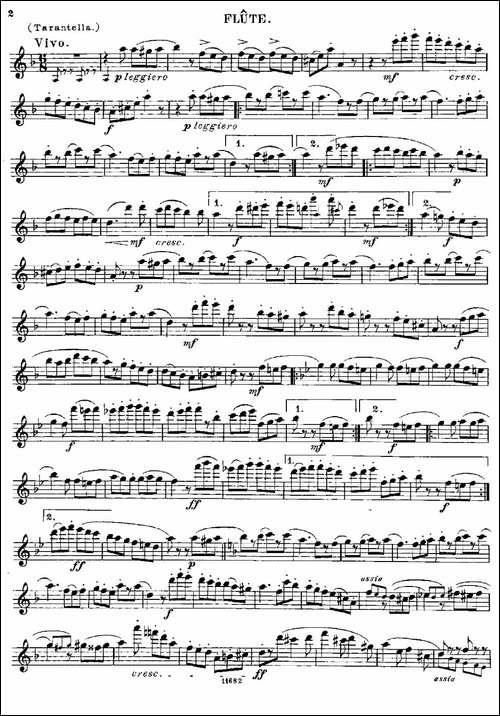 Fantaisies-nationales.-Italien.--Op.59-No.-长笛五线谱|长笛谱