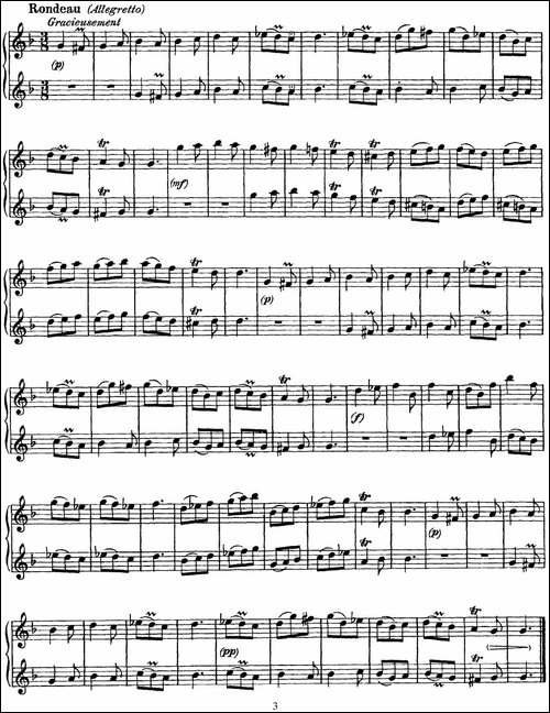 G大调双长笛奏鸣曲作品1号之2-Sonata-in-G-Maj-长笛五线谱|长笛谱