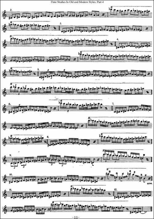 斯勒新老风格长笛练习重奏曲-第四-NO.24-长笛五线谱|长笛谱 - 图11 斯勒新老风格长笛练习重奏曲-第四-NO.24-长笛五线谱|长笛谱