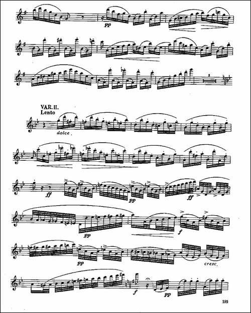 长笛九级考级曲谱-第四—1-长笛五线谱|长笛谱