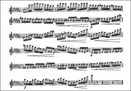 长笛九级考级曲谱-第一、二-长笛五线谱|长笛谱 - 图11 长笛九级考级曲谱-第一、二-长笛五线谱|长笛谱