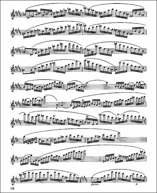 长笛九级考级曲谱-第一、二-长笛五线谱|长笛谱 - 图6 长笛九级考级曲谱-第一、二-长笛五线谱|长笛谱