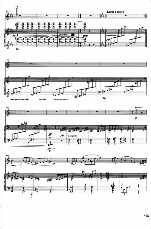 对一段时光的记忆-长笛+钢琴-长笛五线谱|长笛谱 - 图8 对一段时光的记忆-长笛+钢琴-长笛五线谱|长笛谱