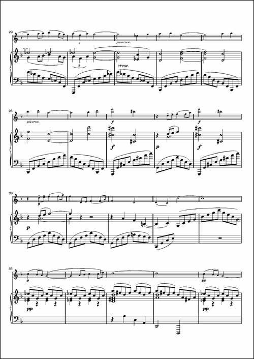 Debussy-Reverie-德彪西-幻想曲--长笛五线谱|长笛谱 - 图3 Debussy-Reverie-德彪西-幻想曲--长笛五线谱|长笛谱