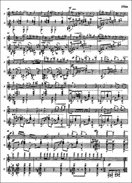 Histoire-du-Tango：4、Concerto-d’aujourd-长笛五线谱|长笛谱