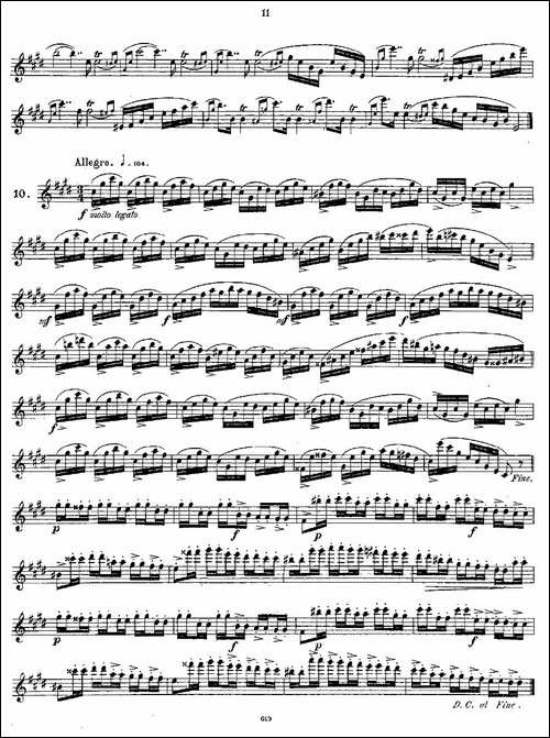 24-instructive-Uebungen.Op.30-1—12-长笛五线谱|长笛谱
