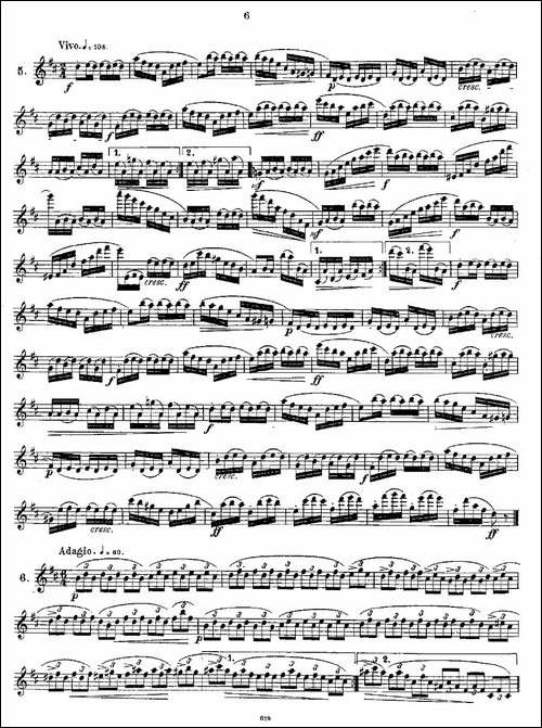 24-instructive-Uebungen.Op.30-1—12-长笛五线谱|长笛谱