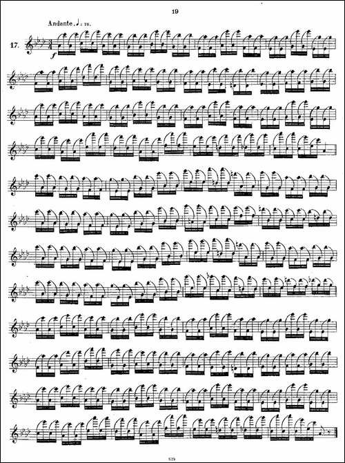 24-instructive-Uebungen.Op.30-13—24-长笛五线谱|长笛谱