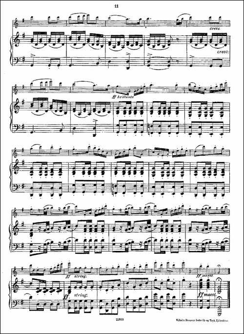 Opern-Transcriptionen.Op.45-1-长笛+钢琴伴-长笛五线谱|长笛谱