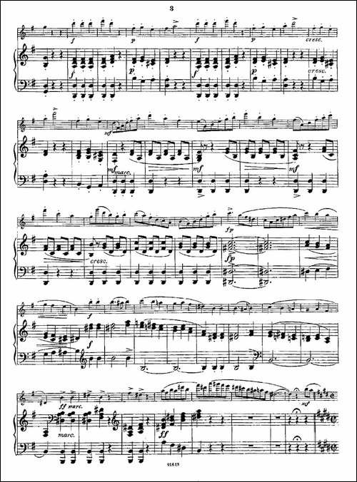 Opern-Transcriptionen.Op.45-1-长笛+钢琴伴-长笛五线谱|长笛谱