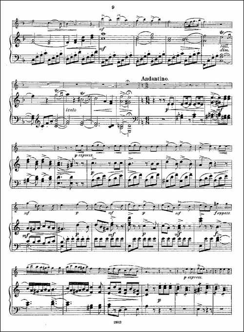 Opern-Transcriptionen.Op.45-1-长笛+钢琴伴-长笛五线谱|长笛谱