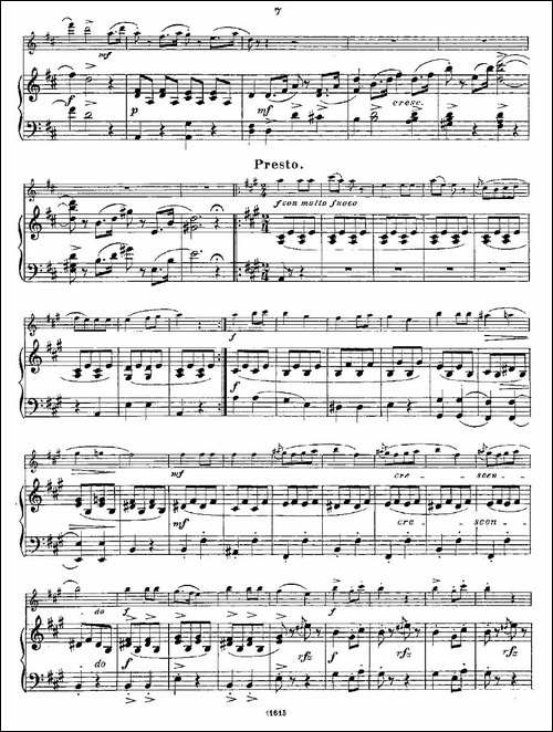 Opern-Transcriptionen.Op.45-5-长笛+钢琴伴-长笛五线谱|长笛谱