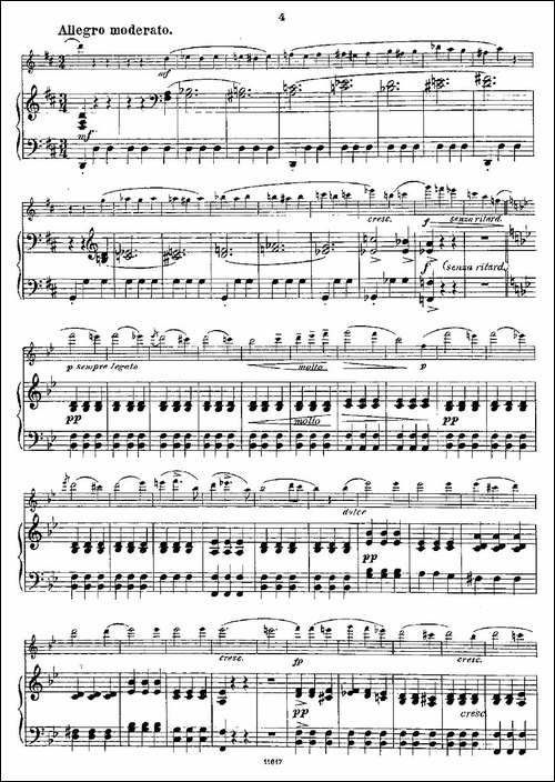 Opern-Transcriptionen.Op.45-6-长笛+钢琴伴-长笛五线谱|长笛谱