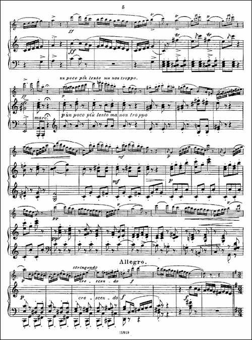 Opern-Transcriptionen.Op.45-7-长笛+钢琴伴-长笛五线谱|长笛谱