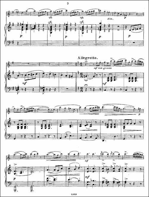 Opern-Transcriptionen.Op.45-7-长笛+钢琴伴-长笛五线谱|长笛谱