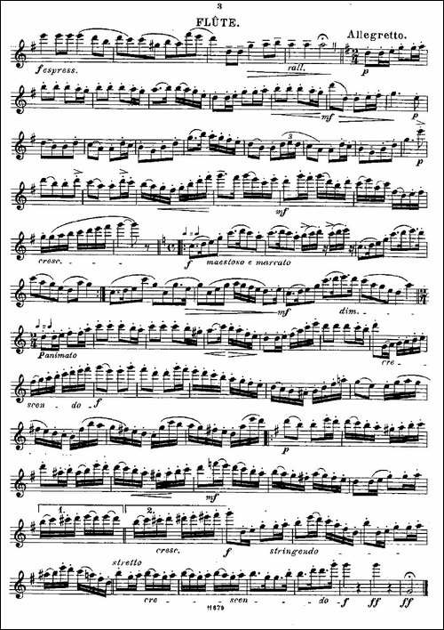 Fantaisies-nationales.-Op.-59,-2.--长笛五线谱|长笛谱