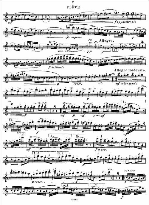 Fantaisies-nationales.-Op.-59,-6.-长笛五线谱|长笛谱