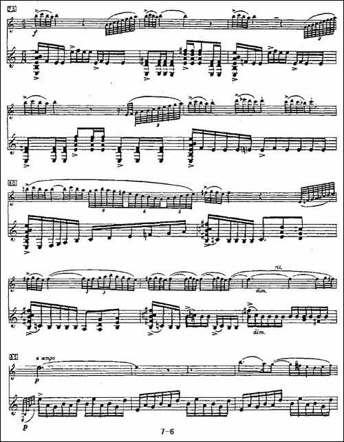 Cantos-sierras-山脉之歌-长笛+吉他-长笛五线谱|长笛谱